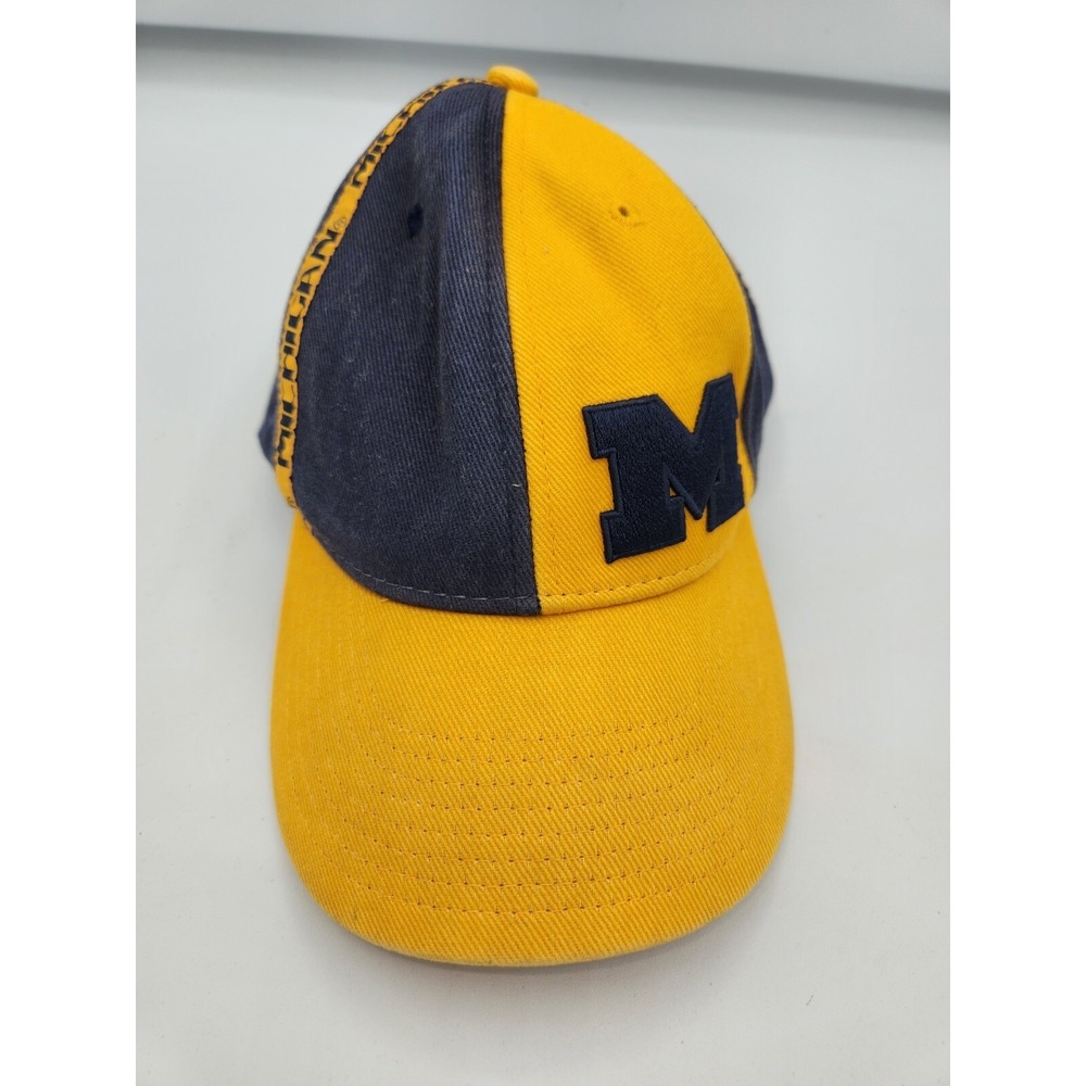 Michigan Wolverines‎ VTG Starter Hat Cap NCAA Football Blue Yellow